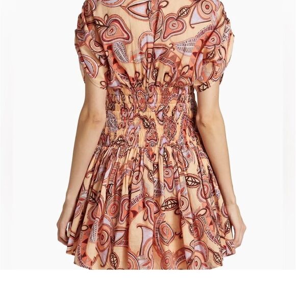 ALC Luna Smocked Printed Mini Dress NWT size 8 $ 495.00 - Picture 9 of 10